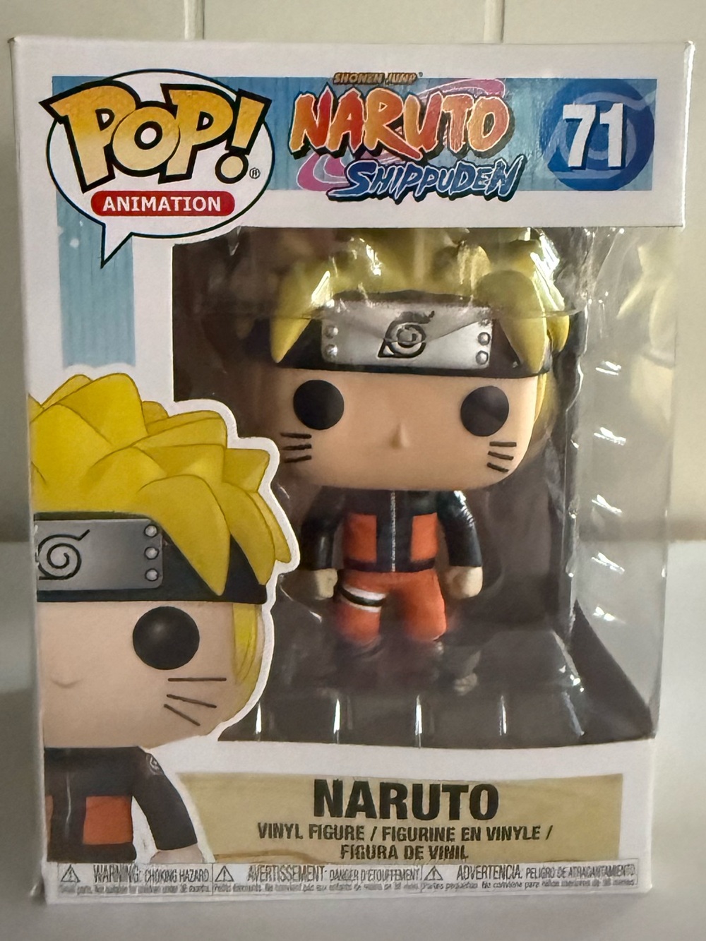 Funko Pop! Naruto Shippuden Naruto Vinyl Figure - Yellow, Orange, Black